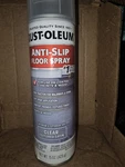 New Rust-oleum Anti-slip Floor Spray Clear Textured Satin 15 Oz. Fixed Price $45.00.