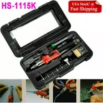 10 IN1 HS-1115K Gas Soldering Iron Set Professional Butane Torch Tool. Fixed Price $29.99.