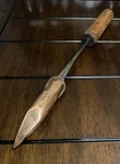 Antique Forged Solid Copper Head 16 Soldering Iron - Wood Handle. Fixed Price $19.95.