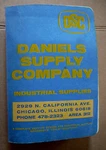 Daniels Supply Co Chicago - 1966 Industrial Supplies Tools Catalog 1080 Pages. Fixed Price $39.99.