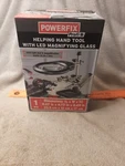 Powerfix Profi Helping Hand Led Magnifier. Fixed Price $17.99.