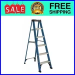 Louisville Ladder Fiberglass Step, 10' Reach, 225-LB,LOAD CAPACITY,W-3217-06. Fixed Price $68.69.