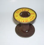 :antique Metal Spool Oatey Wire Solder. Fixed Price $45.00.