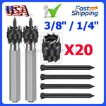 26PCS Double Sided 3/8" Spot Cutter Remover Drill Bit Welder Rotary Kit. Fixed Price $22.59.