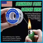 Aluminum Stainless Steel Lighter Wire Soldering Tool Lead Free. Fixed Price $7.99.