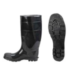 Johnson Wilshire PLAIN-10 Black Pvc Boots, Size (822). Fixed Price $30.18.