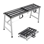 Scaffolding Platform Steel Step Ladder Stool Height Adjustment 27-43".... Fixed Price $154.12.