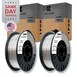 (2-PACK) Flux Core Welding Wire E71T-1C .045" 10 Lb Gas-shielded Mig. Fixed Price $65.71.