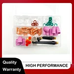 71PCS Tig Welding Torch Stubby Gas Lens #12 Pyrex Glass Cup Kit For WP-17/18/26. Fixed Price $429.00.