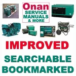 Onan Cck Industrial Engine Service Manuals Parts Catalog Owners -20- Set. Fixed Price $15.99.