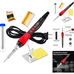 Digital Soldering Iron Kit 60W Lcd 110V Adjustable Temp Welding Tool Hobby Diy. Fixed Price $8.99.