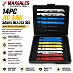 14PC Sabre Blades Set Wood Metal Steel. Fixed Price $10.99.