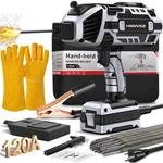 Welding Machine HANDHELD,20-120A 110V Portable Stick Welder 20PCS Rods,igbt H.... Fixed Price $121.74.