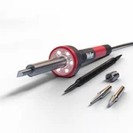 60-WATT/120-VOLT Corded Soldering Iron Kit With Led Halo. Fixed Price $62.15.