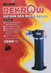 Rekrow Butane Gas Micro Torch RK2050. Fixed Price $20.00.