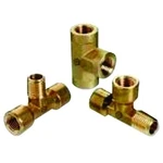 Pipe Thread Tees, Connector, 1,000 Psig, Brass, 1/4 In Npt (street) Western. Fixed Price $28.32.