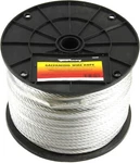 New Forney 70448 Wire Rope, Galvanized Aircraft Cable, 250-FEET-BY-1/4-INCH. Fixed Price $195.00.