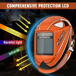 Hitbox Us-welding Helmet View Solar Auto Darkening Tig Mig Mask Grinding Welder. Fixed Price $59.99.