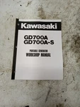 Kawasaki GD700A-S Generator Service Repair Shop Manual 99924-2014B. Fixed Price $17.99.