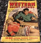 Western Short Stories Nov. 1949, 6:9, Bondage Cover Pulp, Spicy Gga, Ray Quigley. Fixed Price $300.00.