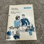 Vintage Bosch Kitchen Machine Operating Instructions Manual Book. Fixed Price $7.52.