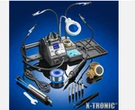 X-tronic 3060-PRO 75 Watt Double Digital Soldering Iron Station Complete Kit ... Fixed Price $64.80.