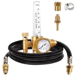 Bo Weld Argon CO2 Regulator Flow Meter Gas With 6.8FT Hose For Tig. Fixed Price $52.28.