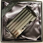 Ever Tech Quad Flame Cigar Torch Lighter With Punch Cutter Silver Gift Box. Fixed Price $21.24.