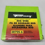 Forney 42286 Welding Wire 10LB Spool .030 Diameter Mild Steel Mig Welder ER70S-6. Fixed Price $44.95.