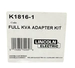 Lincoln Electric K1816-1 Full-kva Adapter KIT,240V Nema 6-50P. Fixed Price $459.99.