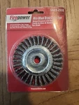 Firepower 1423-2111 Inch 1/4 Crimped Type & Twist Wire Wheel Brush 5/8 Arbor. Fixed Price $14.99.