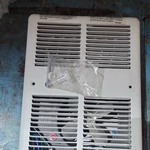 Htc E3210TRPW 1000W 120V Electric Wall Unit Heater White Metal. Fixed Price $100.00.