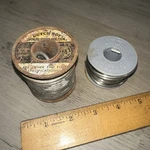 Vintage Dutch Boy Solid Wire Solder Roll & Oatey 95/5. Fixed Price $25.00.