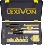 Lexivon Butane Soldering Iron Kit 125W Cordless 7-TIP Self-igniting LX-770. Fixed Price $48.90.