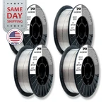 (4-PACK) Flux Core Welding Wire E71T-1C .045" 10 Lb Gas-shielded Mig. Fixed Price $126.47.